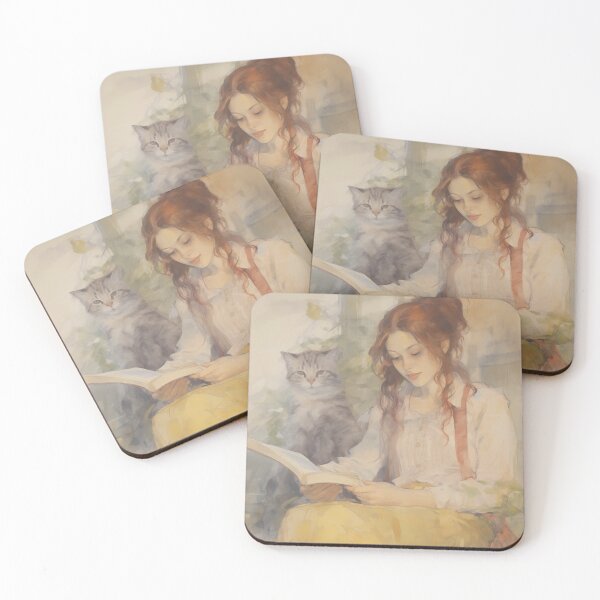 Item preview, Cats Love to Read 2024 designed and sold by happymeldcovers.