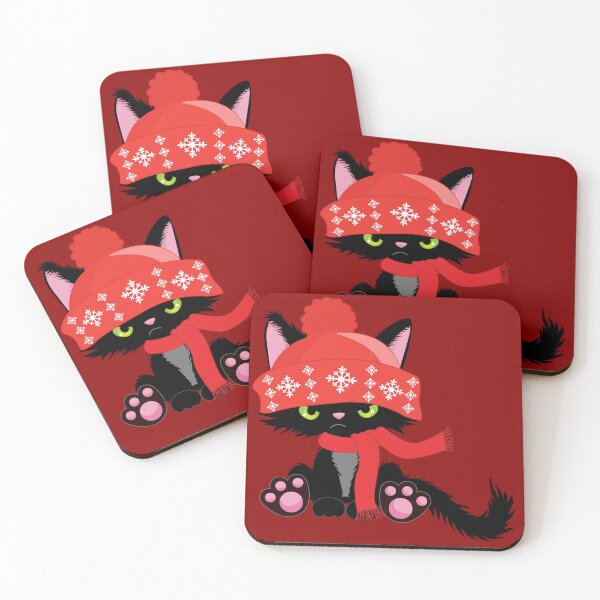Item preview, Christmas - Angry Cat Christmas Kitten  designed and sold by LionessLove.