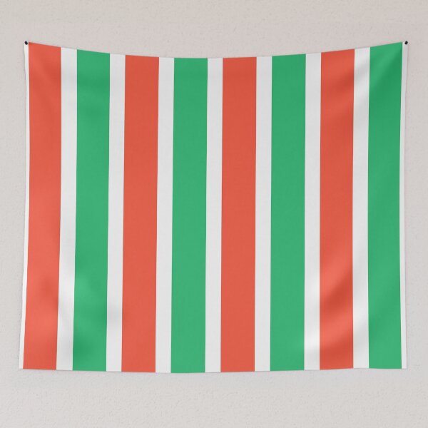 Item preview, Fluminense Clásico Retro Rayas Rojas y Verdes 1970 designed and sold by Sporting Colour.