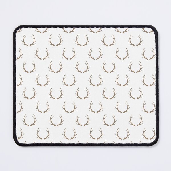 Item preview, Rustic Antler Pattern - Countryside Wildlife Illustration designed and sold by DigitalByEb.