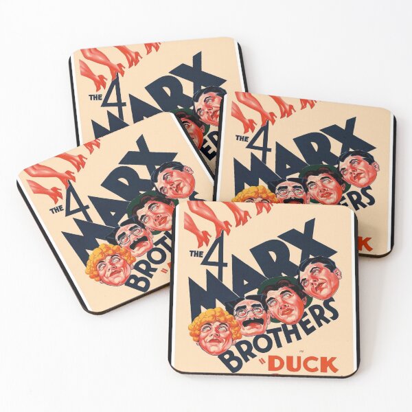 Item preview, The 4 Marx Brothers - Duck Soup designed and sold by kareydiwanpro.