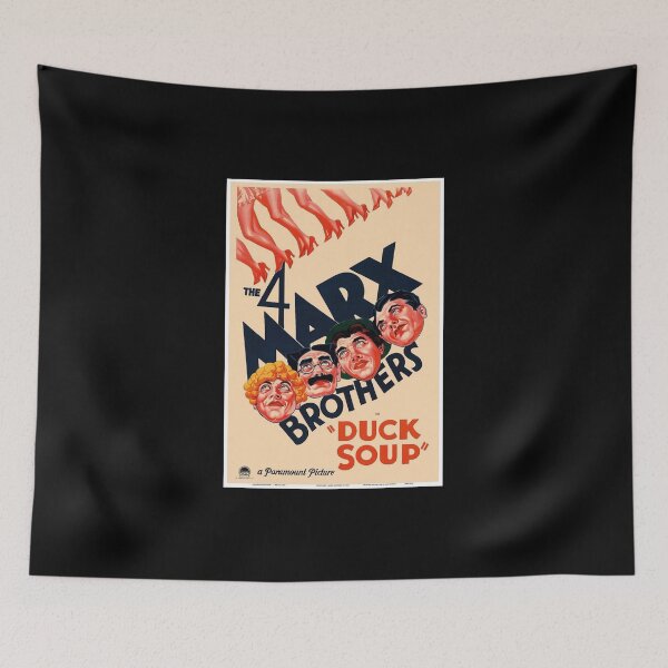 Item preview, The 4 Marx Brothers - Duck Soup designed and sold by kareydiwanpro.