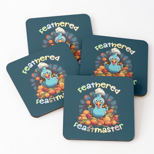 Item preview, Feathered Feastmaster - Happy Thanksgiving Day designed and sold by PrintMastery.