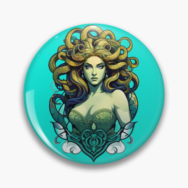 Item preview,  "Gaze of the Enchantress: Medusa Illustration" designed and sold by ArtistKunal123.