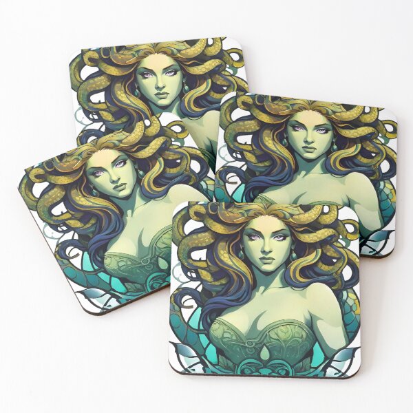 Item preview,  "Gaze of the Enchantress: Medusa Illustration" designed and sold by ArtistKunal123.
