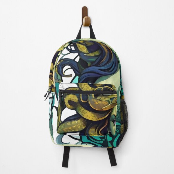 Item preview, "Gaze of the Enchantress: Medusa Illustration" designed and sold by ArtistKunal123.
