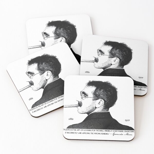 Item preview, Groucho Marx on politics - The Marx Brothers designed and sold by kareydiwanpro.