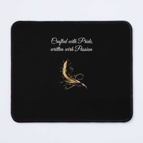 Item preview, Calligraphy, writer, writing lover, funny gift, funny writer, Gift for Writer designed and sold by VibrantCraftsCo.