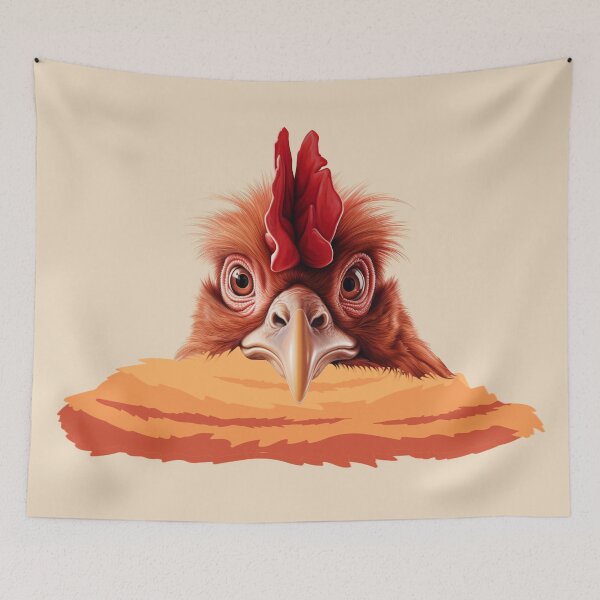 Item preview, Mischievous Rooster in the Straw designed and sold by Astralia.