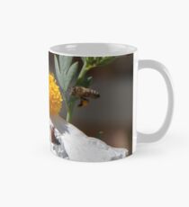 Bees & Bugs sharing a flower Mug