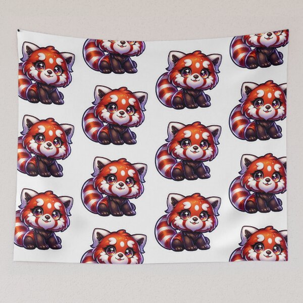 Item preview, CUTE BABY ANIMAL RED PANDA IS HERE designed and sold by Patterns4Babies.