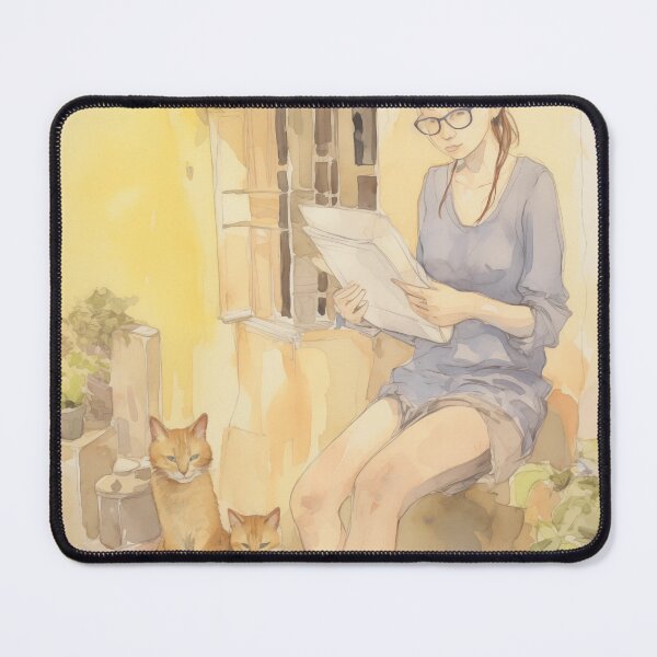 Item preview, Cats Love to Read 2024 designed and sold by happymeldcovers.