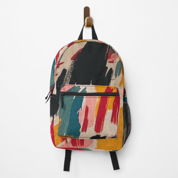 Item preview, Wild Night In The Art District-Wild Strokes Textile Patten by BCH designed and sold by BossyCatHome.