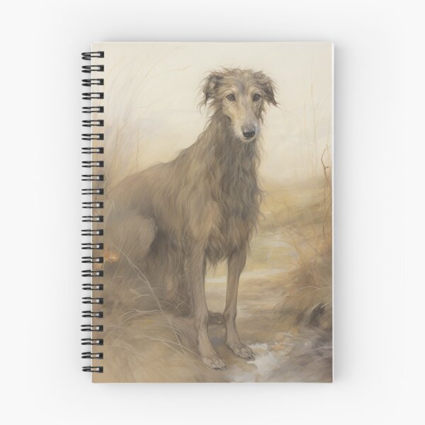 Item preview, Lurcher sitting in a sepia setting designed and sold by aghnadarragh.