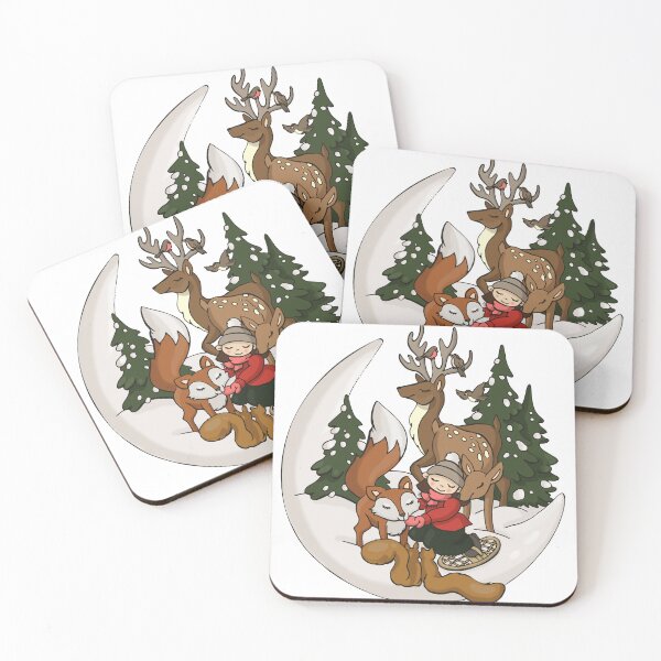 Item preview, animali del bosco inverno designed and sold by LauraPoli.
