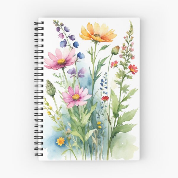 Item preview, 001 Flowers Watercolor Painting designed and sold by Alexis Art Collection.