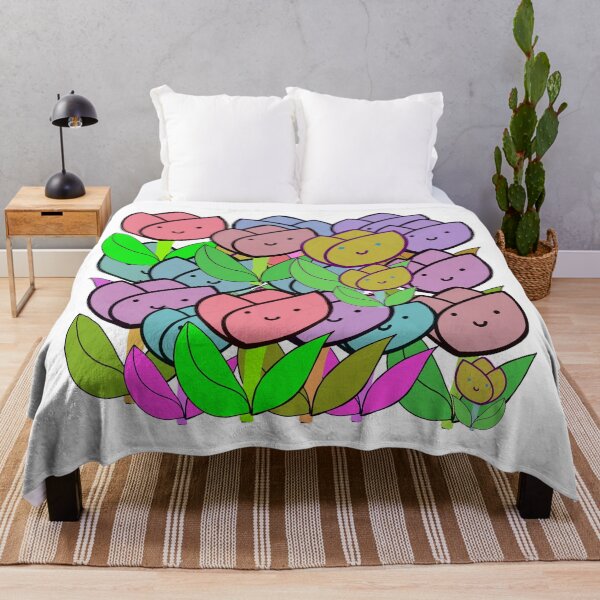 Item preview, Hand-drawn Happy Kawaii Tulips designed and sold by Victoria Rose.