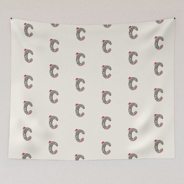 Item preview, Christmas Letter C designed and sold by Itsheartshop.