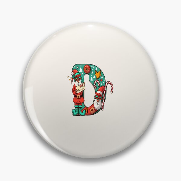 Item preview, Christmas Letter D designed and sold by Itsheartshop.