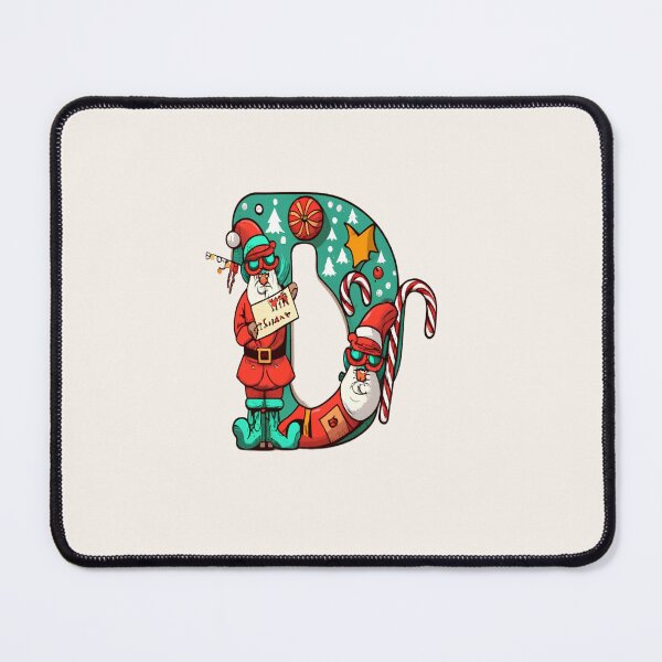 Item preview, Christmas Letter D designed and sold by Itsheartshop.
