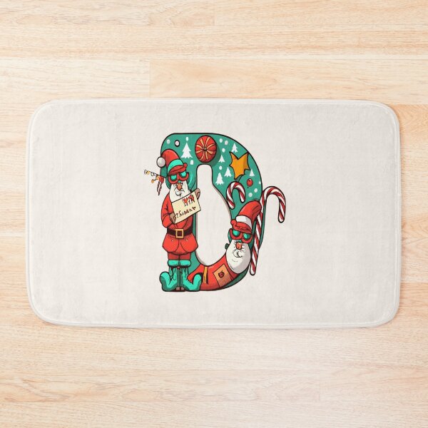 Item preview, Christmas Letter D designed and sold by Itsheartshop.