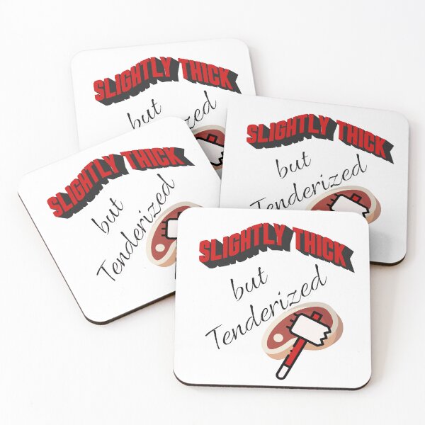 Item preview, Slightly Thick but Tenderized Cooking Personality Trait Funny designed and sold by Gemini-PNW.