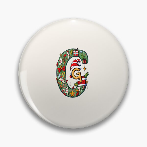 Item preview, Christmas Letter G designed and sold by Itsheartshop.