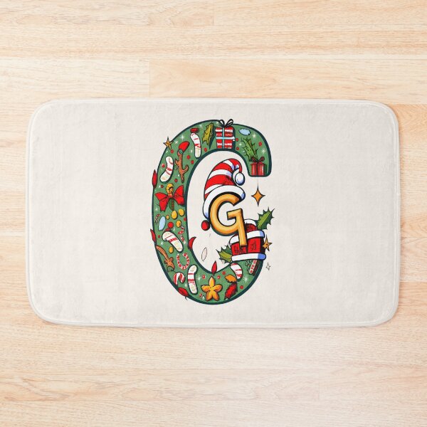 Item preview, Christmas Letter G designed and sold by Itsheartshop.