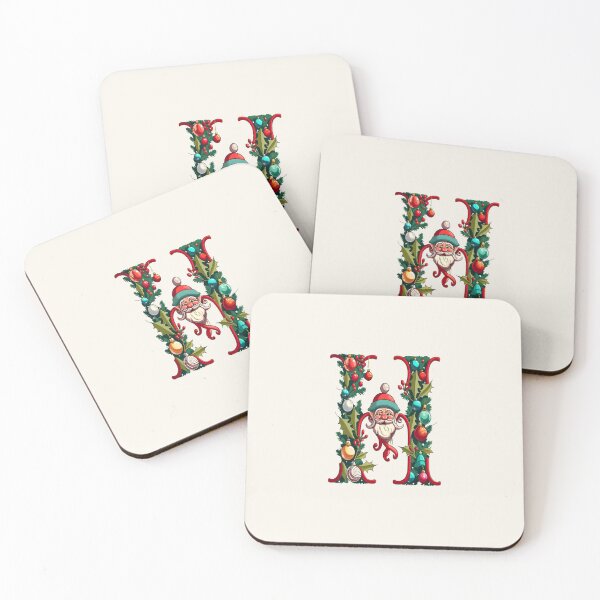 Item preview, Christmas Letter H designed and sold by Itsheartshop.
