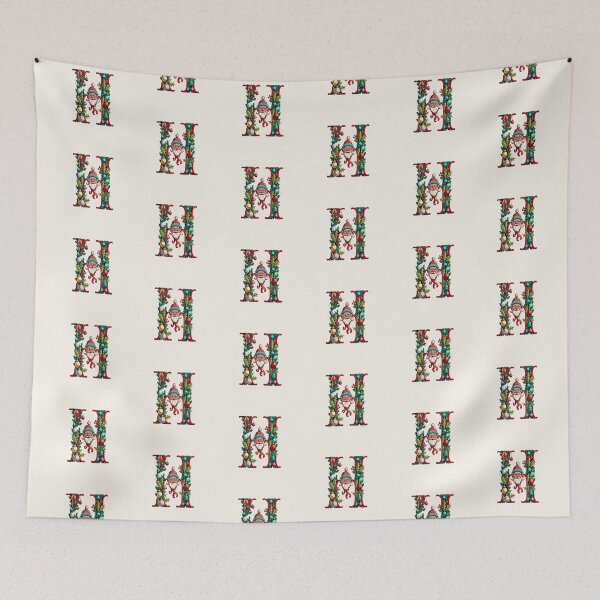 Item preview, Christmas Letter H designed and sold by Itsheartshop.