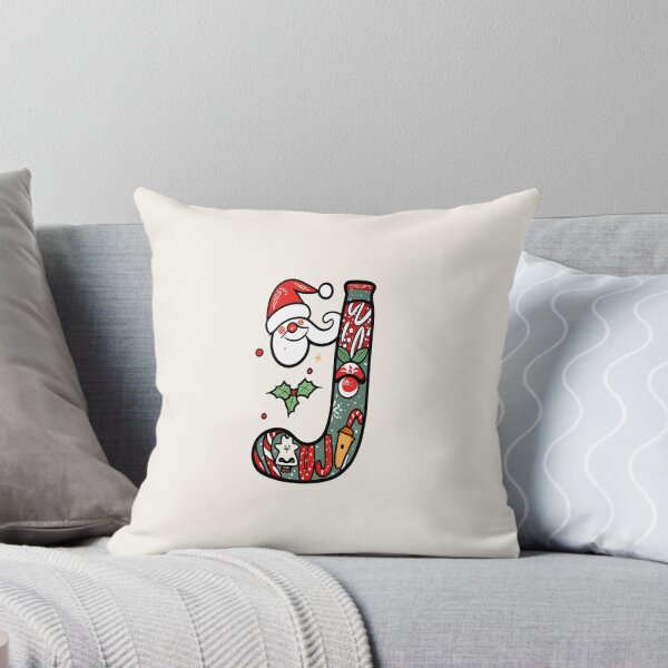 Artikelvorschau, Weihnachtsbrief J entworfen und verkauft von Itsheartshop.