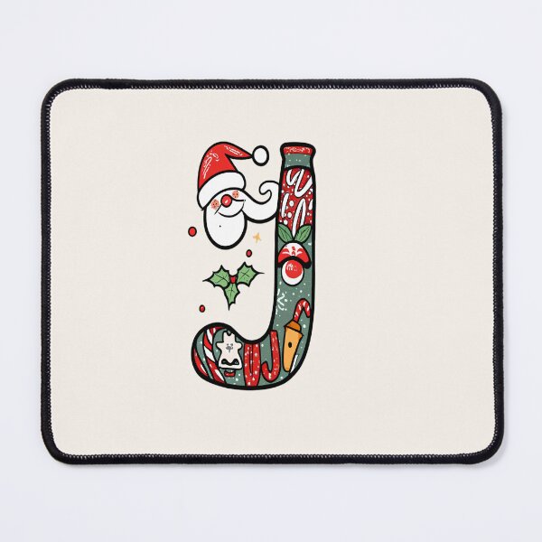 Item preview, Christmas Letter J designed and sold by Itsheartshop.