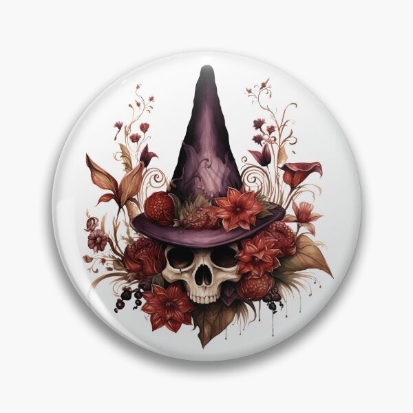 Item preview, Watercolor OxBlood Witch's tools designed and sold by Mandayartstudio.