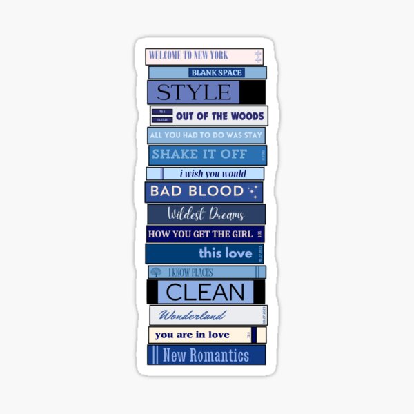 1989 (Taylor's Version), Taylor Swift, Sticker – Red Stick Reads