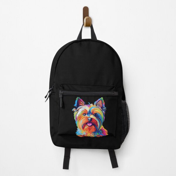 Item preview, Colorful Yorkshire Terrier - The sweet dog for dog lovers designed and sold by WallGemsArt.