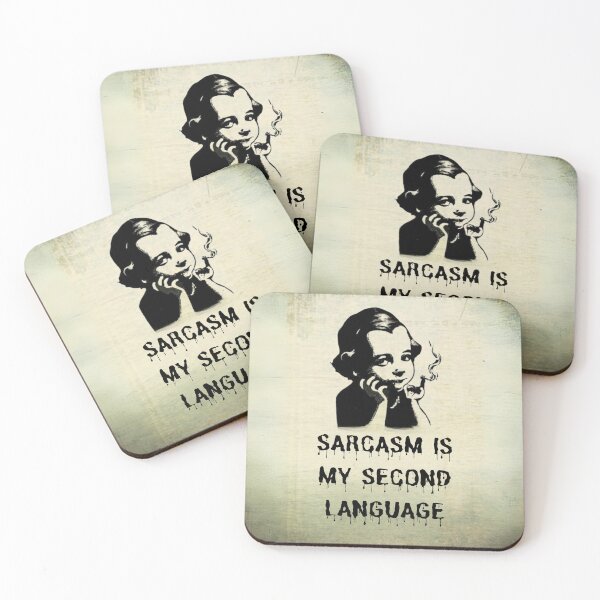 Item preview, Sarcasm is my second language designed and sold by Przemy.