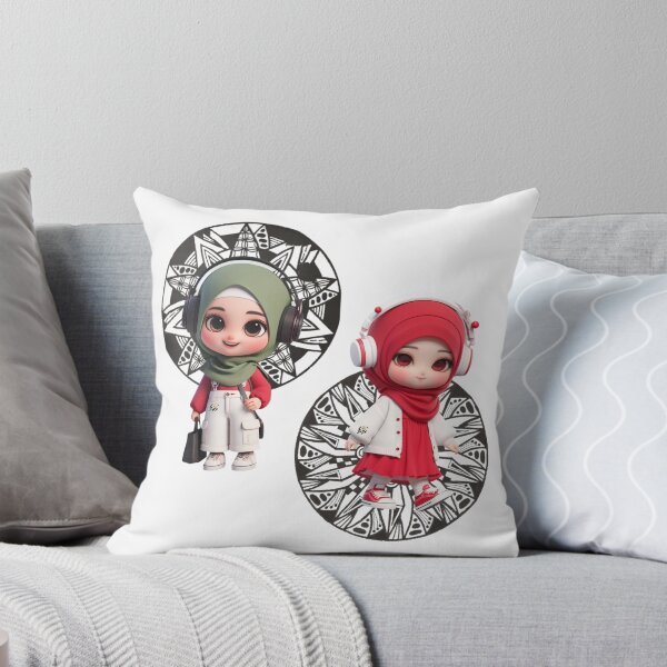Item preview, Hijabi girl with Mandala on her designed and sold by lepxna.