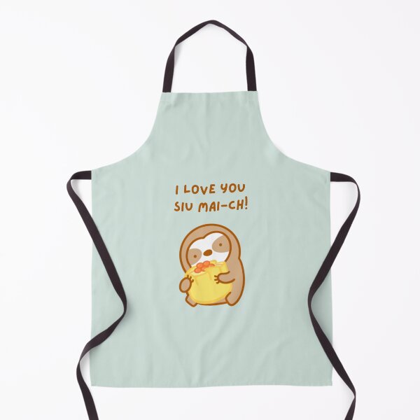 Item preview, I Love You So Much Dim Sum Siu Mai Sloth designed and sold by theslothinme.