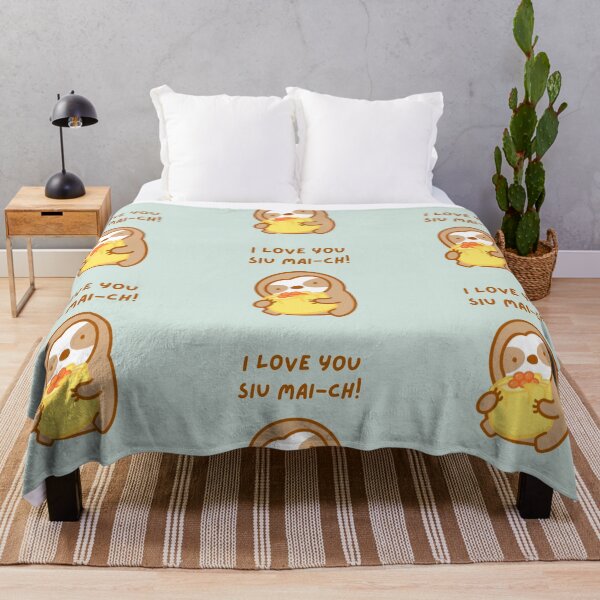Item preview, I Love You So Much Dim Sum Siu Mai Sloth designed and sold by theslothinme.