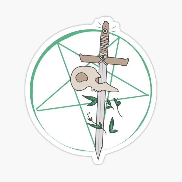 Skull And Sword Gifts Merchandise Redbubble - sword rpg worldnew roblox