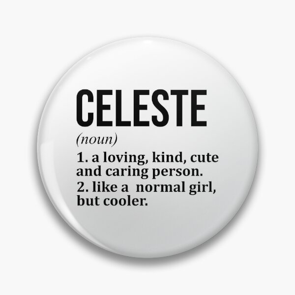 Item preview, Celeste Name Definition designed and sold by XCIV.