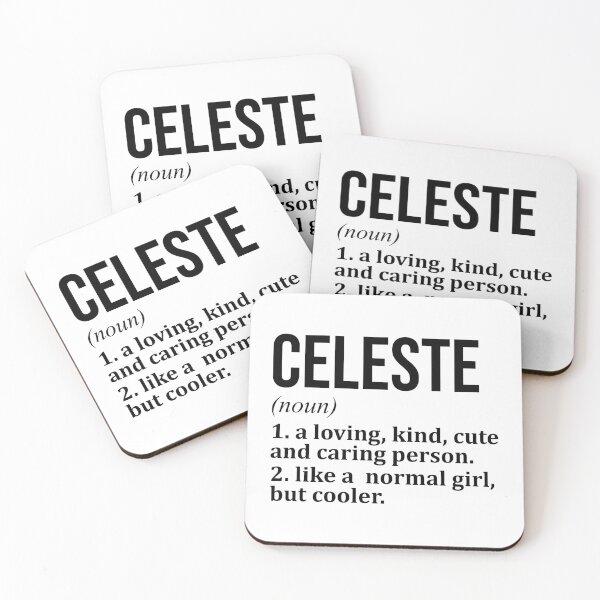 Item preview, Celeste Name Definition designed and sold by XCIV.