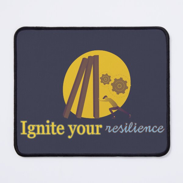 Item preview, ignite your resilience motivational quotes designed and sold by PerfectTees03.