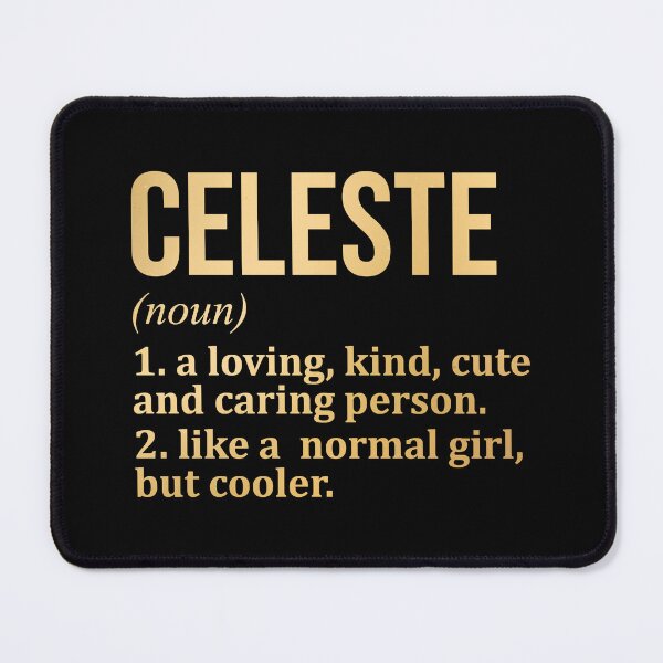 Item preview, Celeste Name Definition in Gold designed and sold by XCIV.