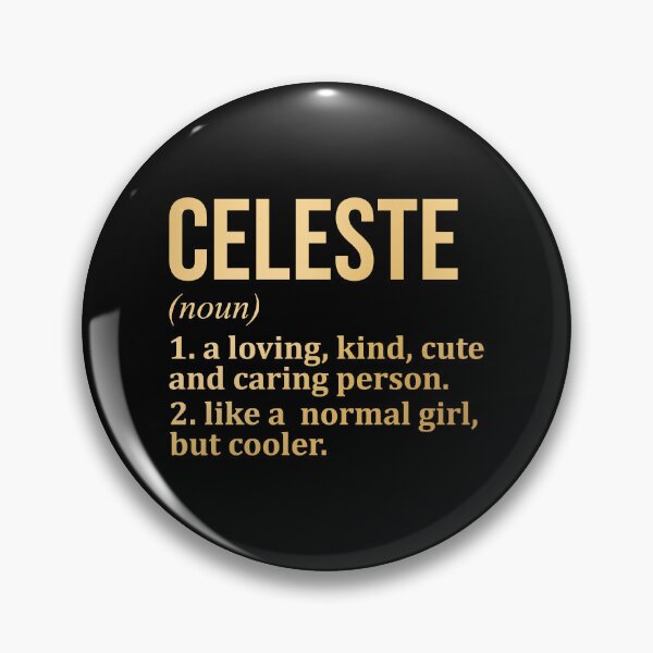 Item preview, Celeste Name Definition in Gold designed and sold by XCIV.