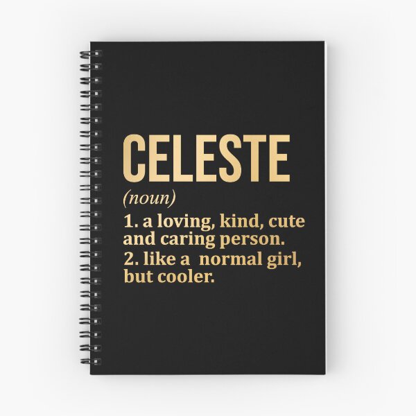 Item preview, Celeste Name Definition in Gold designed and sold by XCIV.