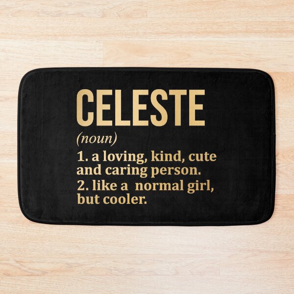 Item preview, Celeste Name Definition in Gold designed and sold by XCIV.