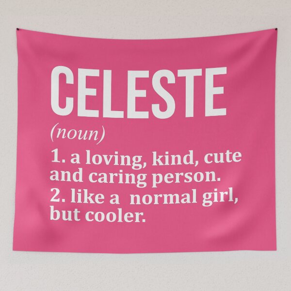 Item preview, Celeste Name Definition for Women designed and sold by XCIV.