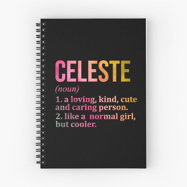 Item preview, Celeste Name Definition in Watercolor designed and sold by XCIV.