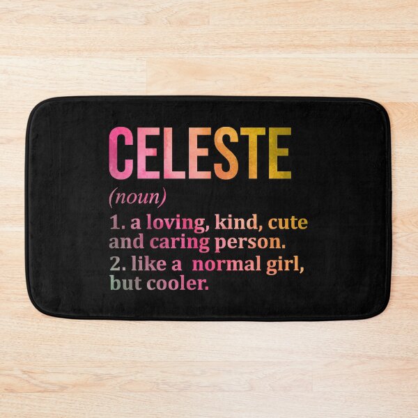 Item preview, Celeste Name Definition in Watercolor designed and sold by XCIV.